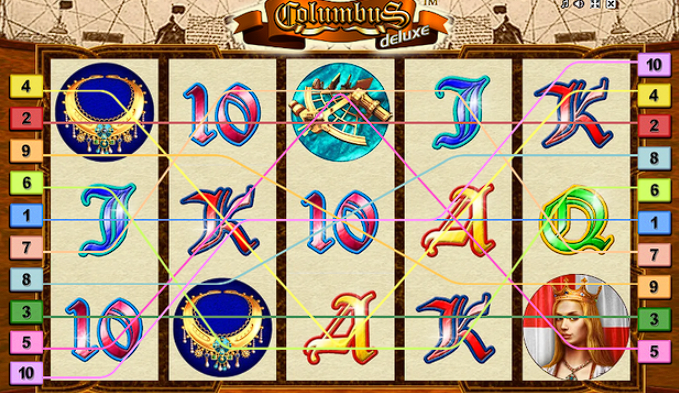 columbus deluxe novomatic