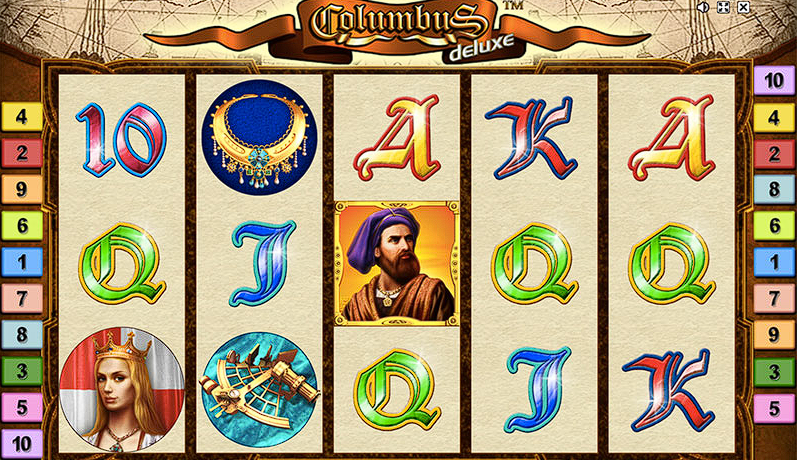 columbus deluxe free play