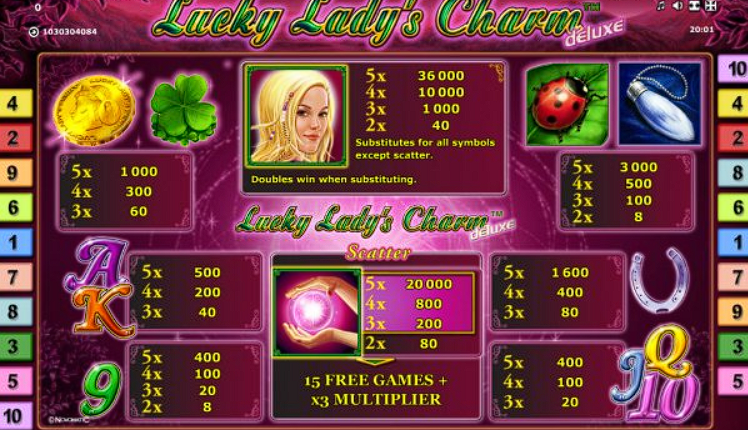 lucky lady’s charm