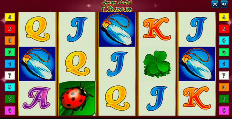 lucky lady’s charm deluxe игровые автоматы